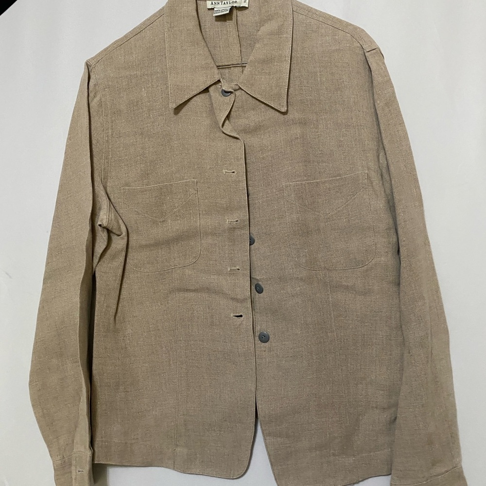 Ann Taylor Tan Suit